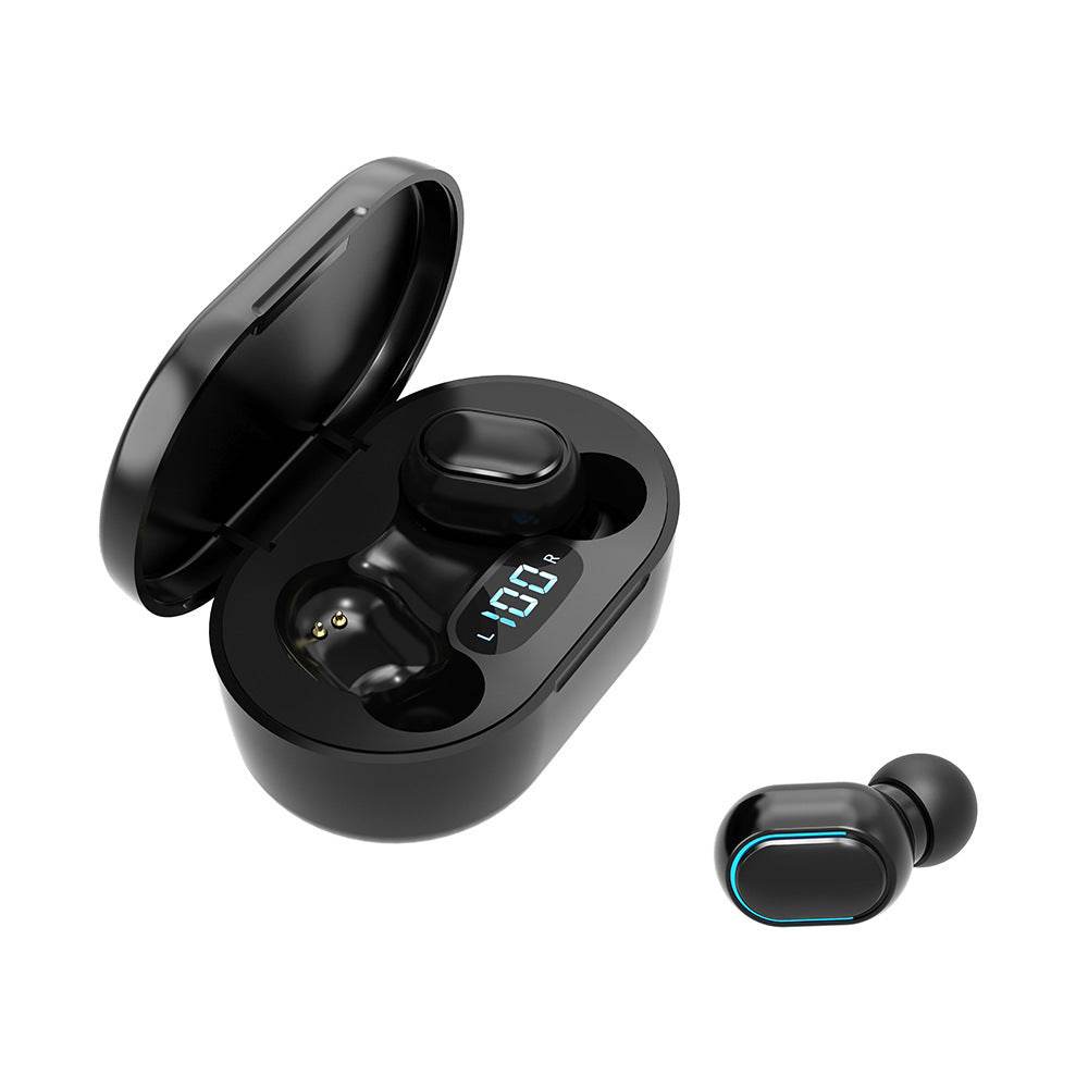 Écouteurs Bluetooth noir - MAYATEK