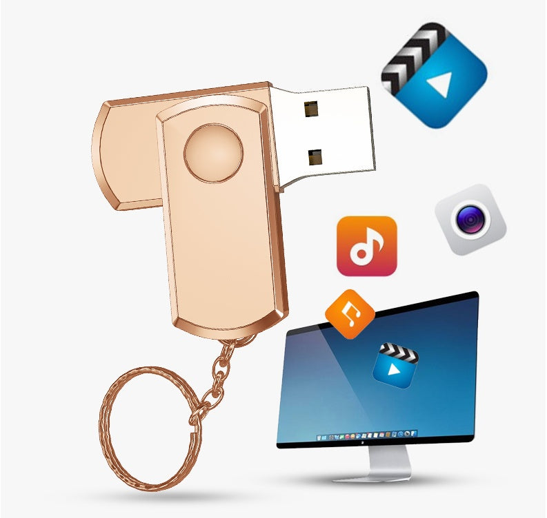 Clé USB en métal de très grande capacité