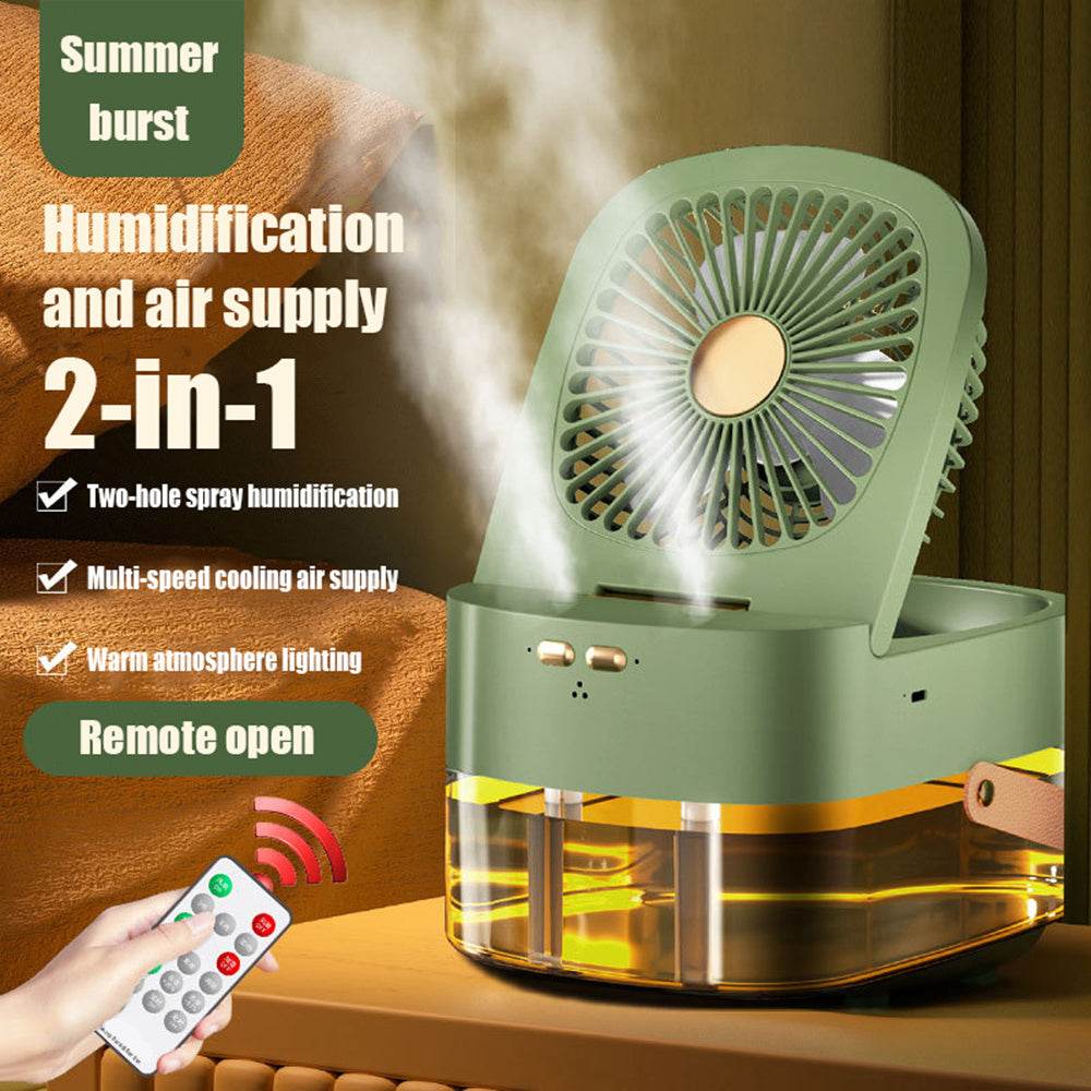 Ventilateur humidificateur de bureau