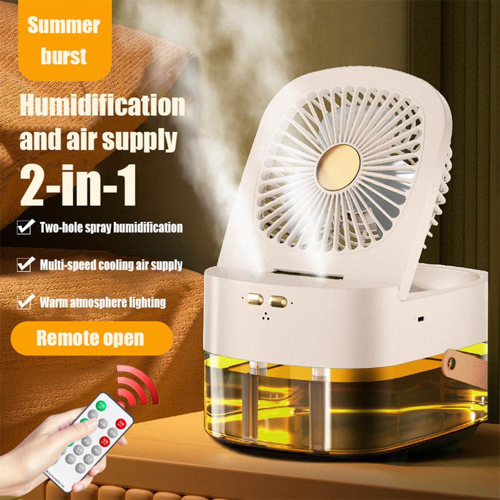 Ventilateur humidificateur de bureau